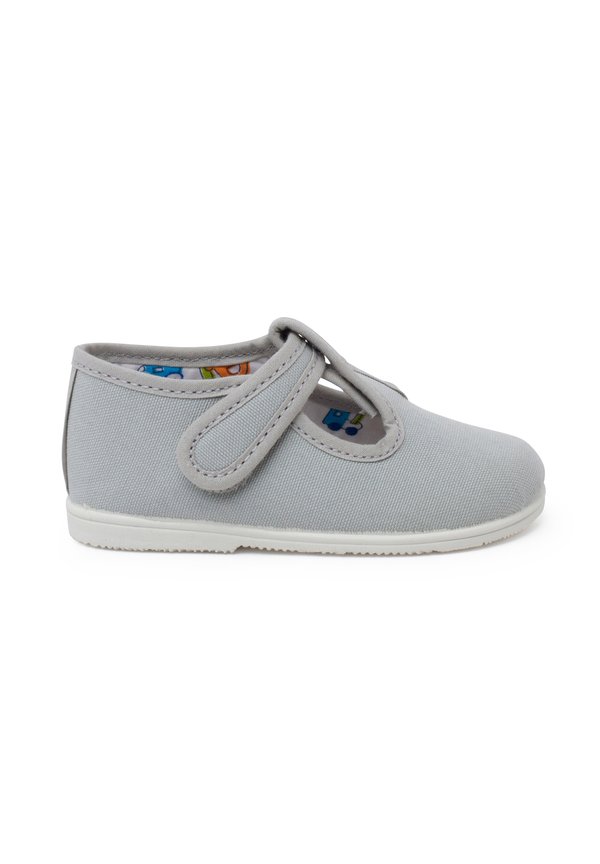 PEPITOS FINA CIERRE ADHERENTE – Lauflernschuh – gris