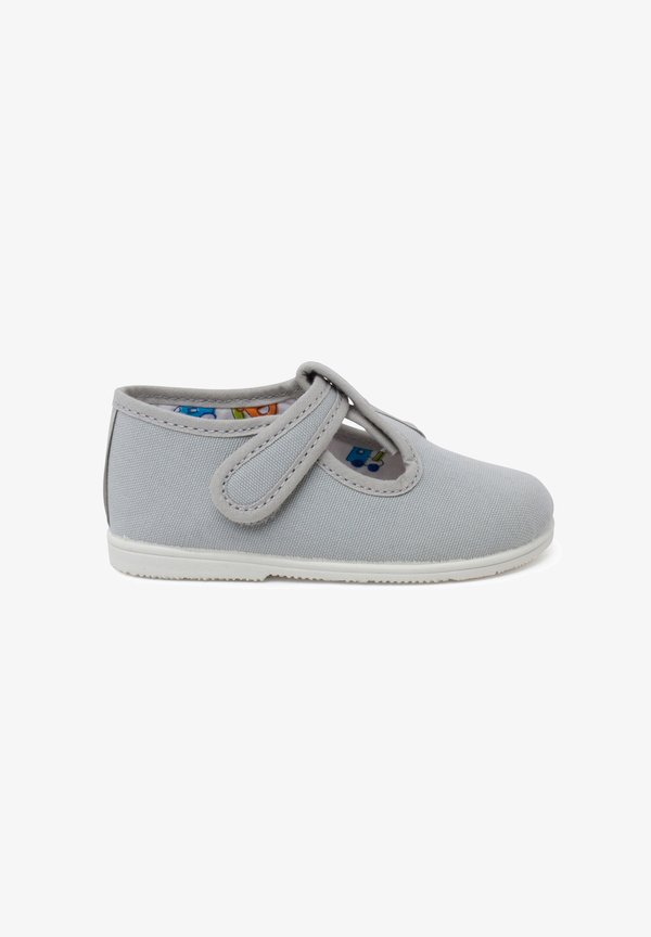 PEPITOS FINA CIERRE ADHERENTE – Lauflernschuh – gris