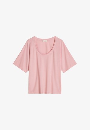 Marc O'Polo, MARC O'POLO T-SHIRT REGULAR AUS FEINEM SLUB-JERSEY - T-shirt basic - misty rose