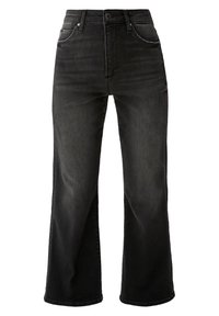 s.Oliver MIT FLARED LEG - Flared Jeans - graphit