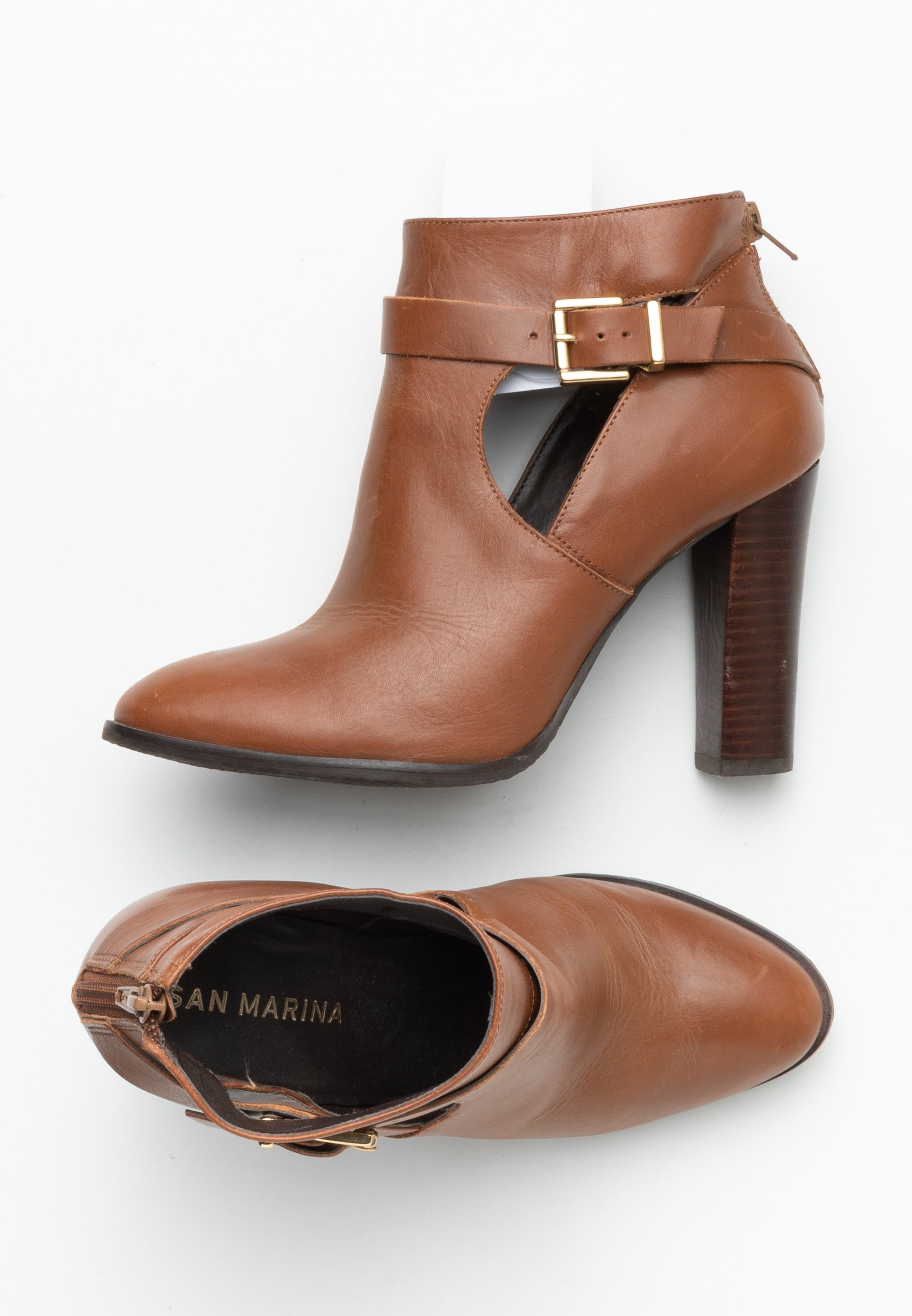 Boots Fashionable San Marina Soldes Chaussures Femme Beige Bottes