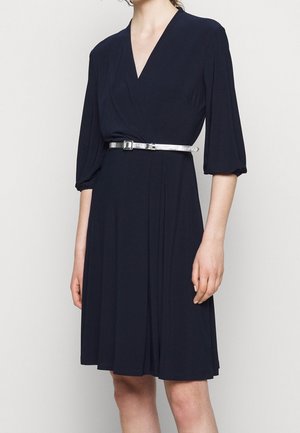 Žerzejové šaty - dark blue