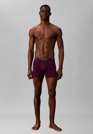 Calvin Klein Underwear, 3 PACK - Lange Boxershorts - black harbor mist dark purple