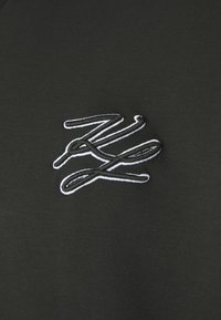 KARL LAGERFELD Mikina na zip - black