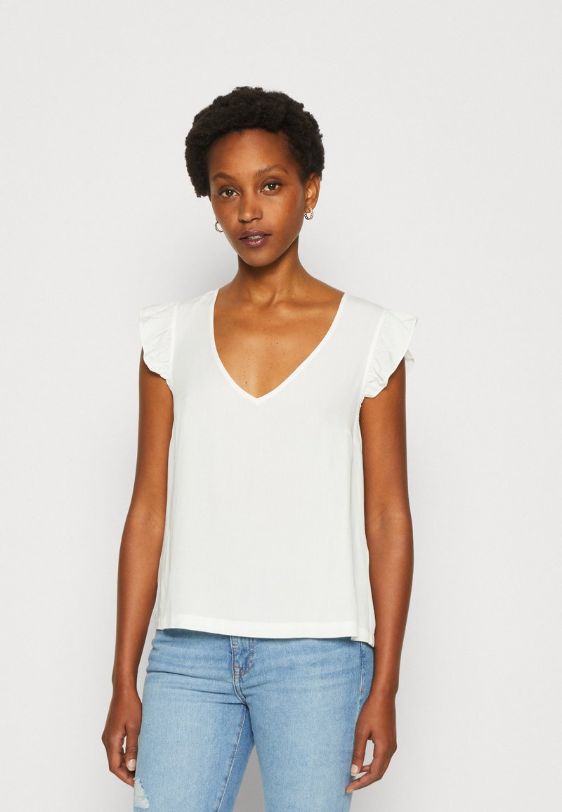 Anna Field TShirt print white/weiß Zalando.de
