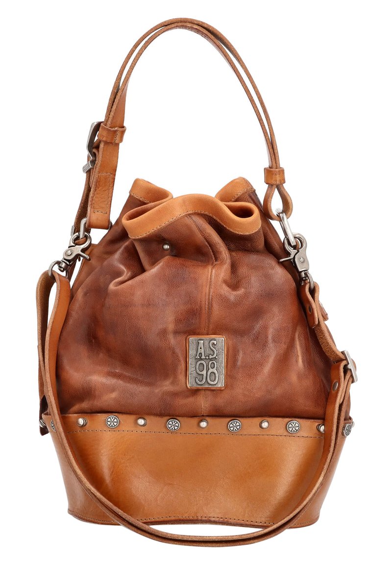 Damen Handtaschen | A.S.98 Handtasche calvados/cognac - TJ79565 Damen Handtaschen | A.S.98 Handtasche calvados/cognac - TJ79565