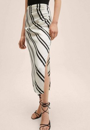 Mango, Jupe crayon - off-white