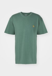 CHASE - Lihtne T-särk - duck green/gold