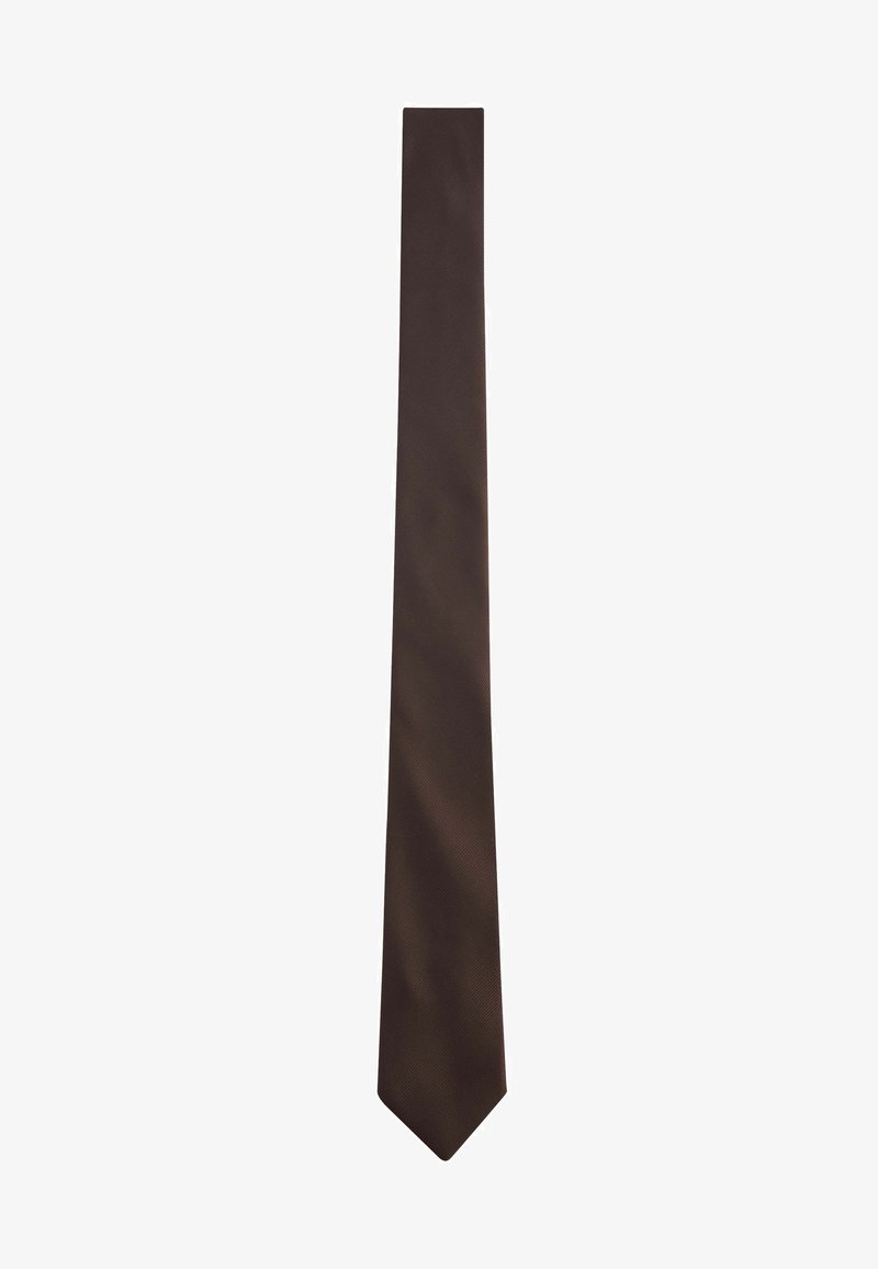 Next Stropdas - chocolate brown