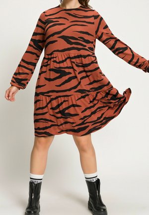 Jerseykleid - orange