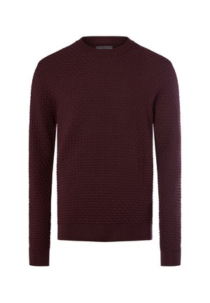 Strickpullover - aubergine