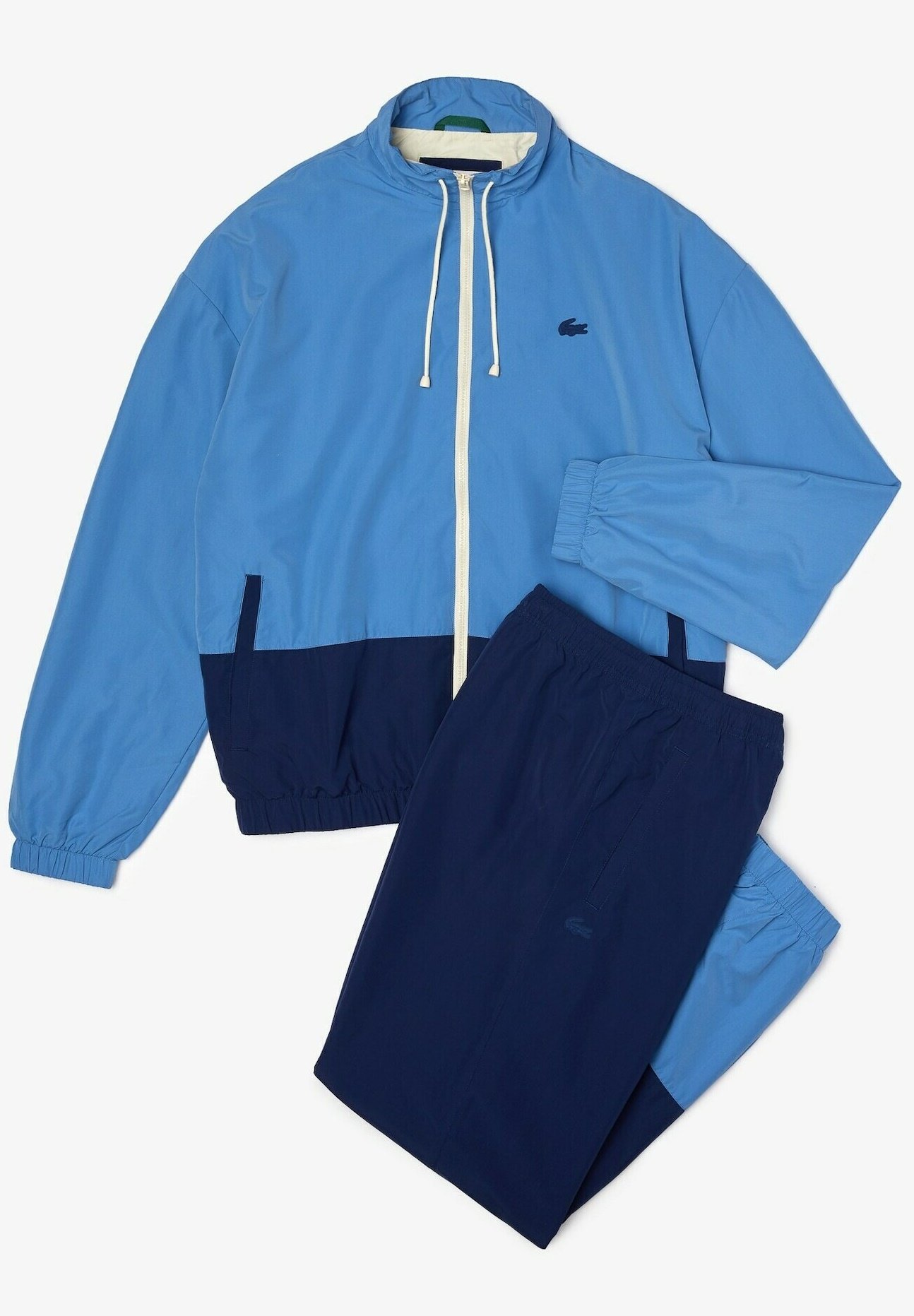 blue lacoste bottoms