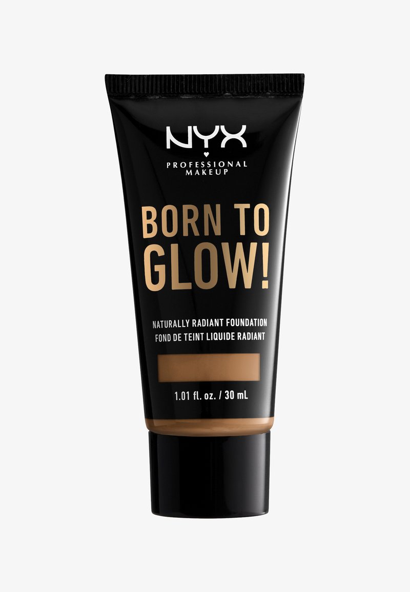 NYX Professional Makeup BORN TO GLOW NATURALLY RADIANT FOUNDATION - Foundation - 15.8 honey
