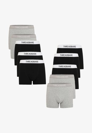 10 PACK - Shorty - grey/ black
