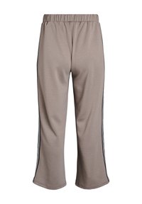 Zizzi MIT SEITENSTREIFEN Kelnės hematite/smėlinė