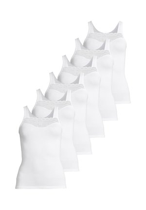 6 PACK - Undertrøjer - weiß