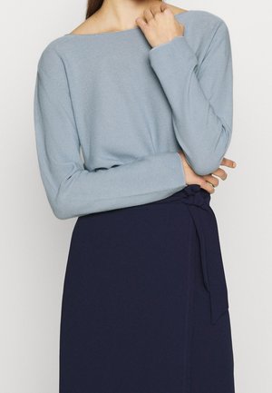 Strickpullover - light blue