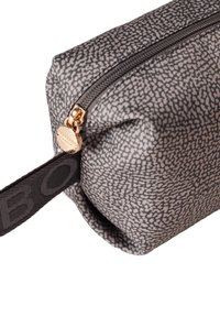 Borbonese COSMETICI SMALL - Wash bag - clay grey