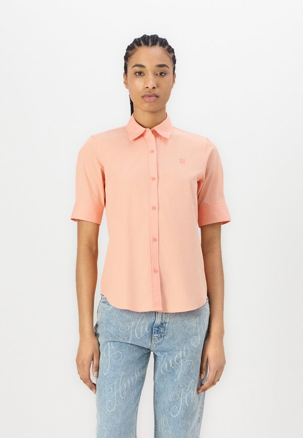 THE SUMMER SHIRT - Button-down blouse - bright orange
