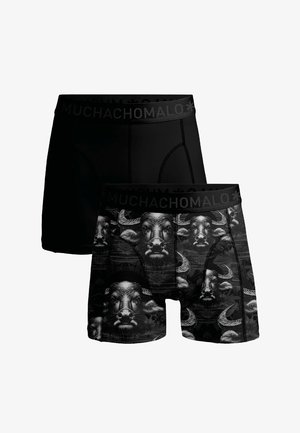 MUCHACHOMALO 2-PACK - Kitsad bokserid - print grey