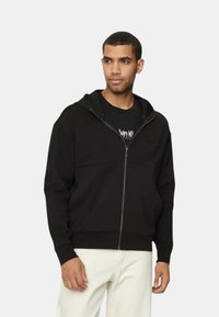 Calvin Klein Felpa con zip - nero
