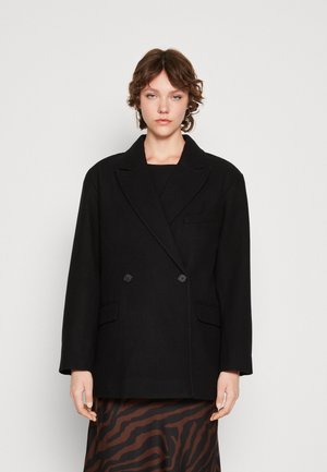 CARLA - Classic coat - black