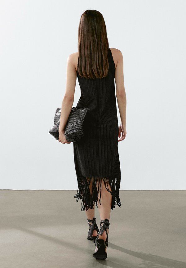 TEXTURED WITH FRINGED HEM - Day dress4