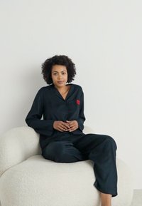 HUGO ELLE LONG  - Nattdrakt - black
