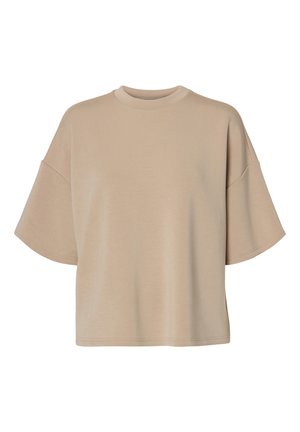 Selected, SLWOVERSIZED - Βασικό μπλουζάκι - pure cashmere
