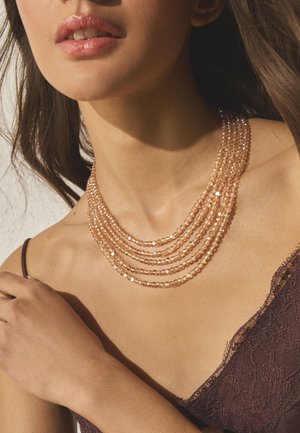 Next, LAYERED BEADED NECKLACE  . - Halskette - gold coloured