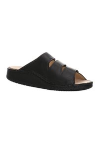 Finn Comfort KORFU - Pantolette flach - black