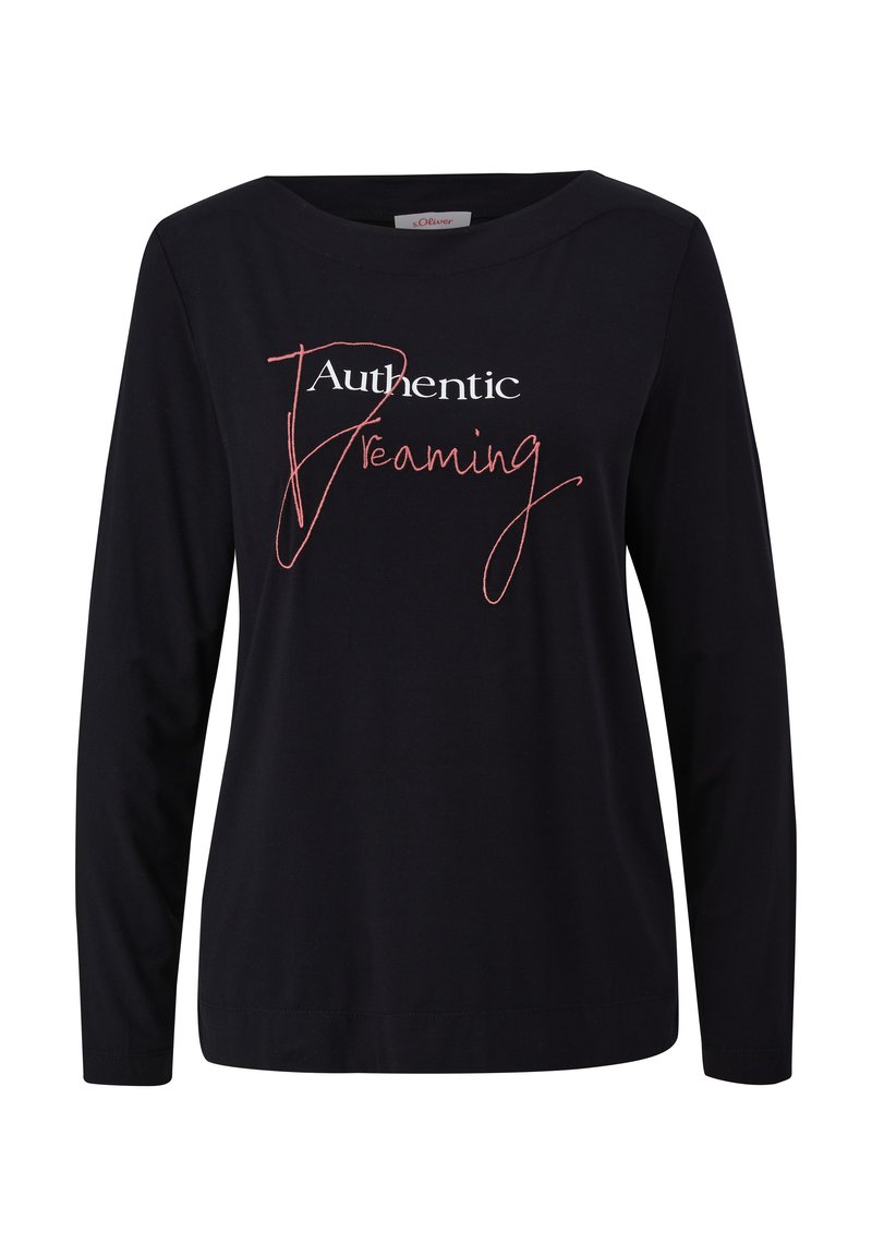 s.Oliver Longsleeve zwart