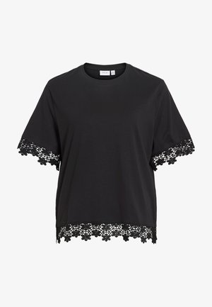 VILA, VIVORA - T-Shirt print - black