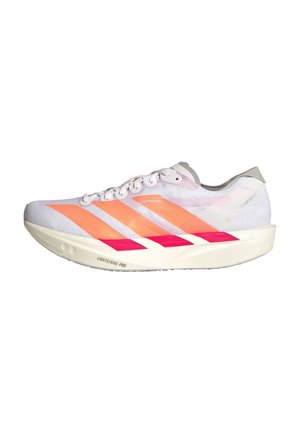 ADIZERO TAKUMI SEN 11 - Zapatillas running asfalto - ftwr white/beam orange/lucid red