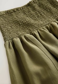 REGULAR FIT - DROP WAIST - Velika suknja - boho khaki green