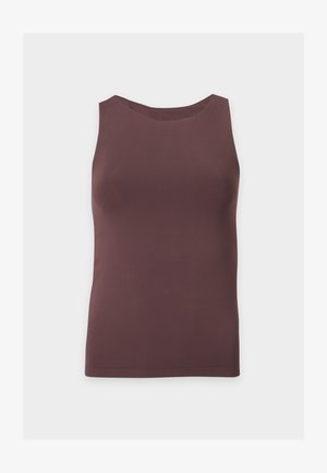 Organic Basics, SMOOTH TANK - Caraco - bordeaux