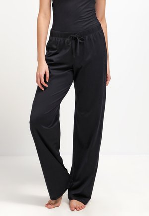 DELUXE LONG - Pyjamabroek - black