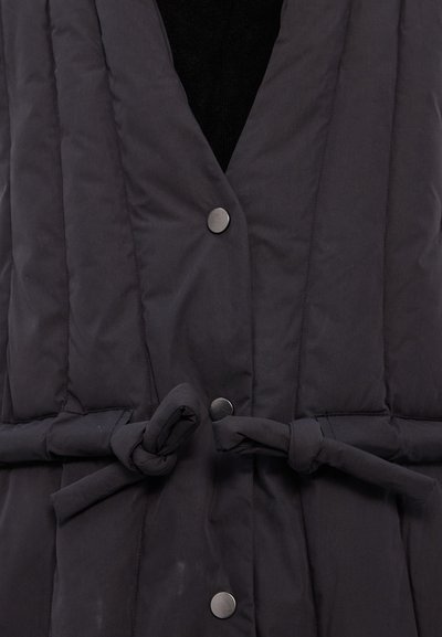 Henrik Vibskov PUFF VEST - Strukirani kaput - black
