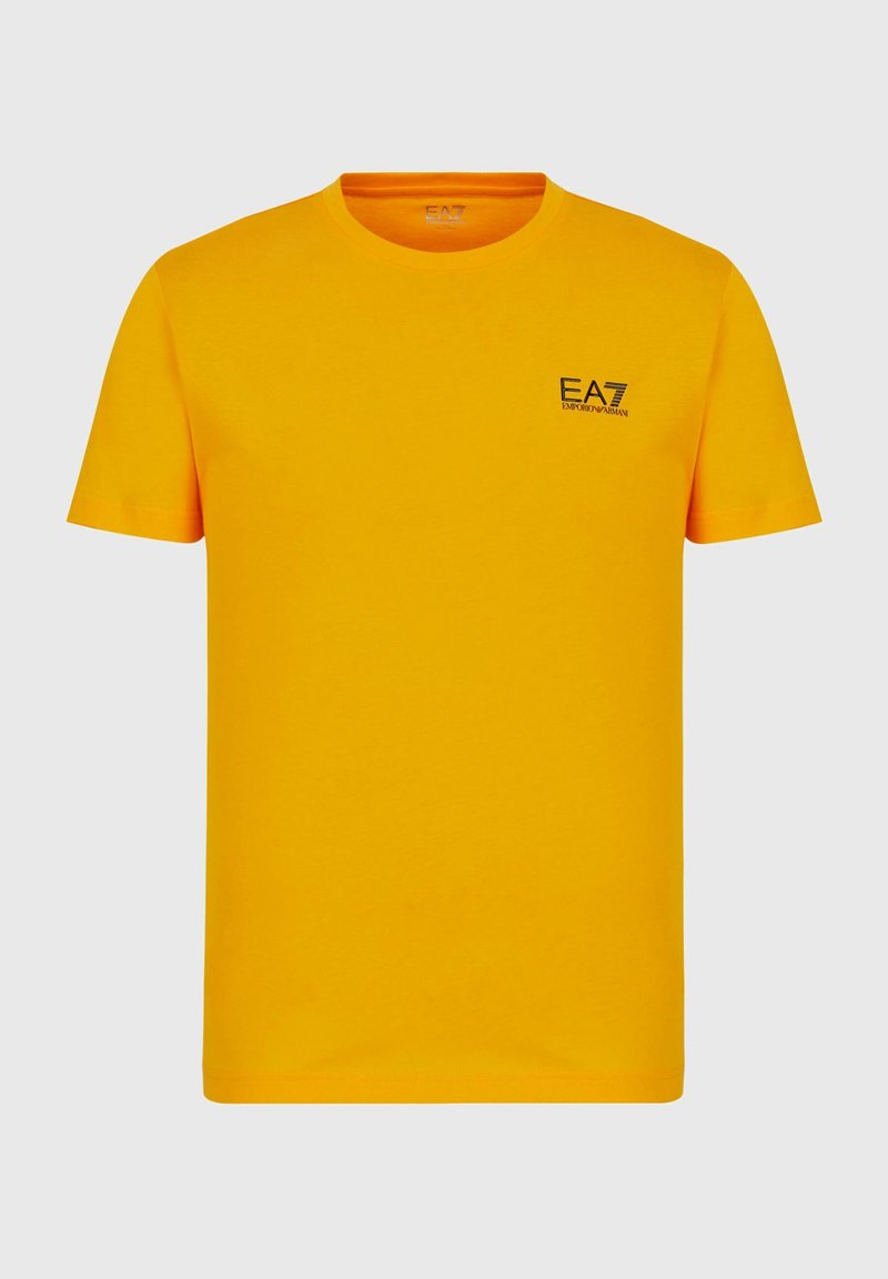 EA7 Emporio Armani Jednoduché tričko - yellow