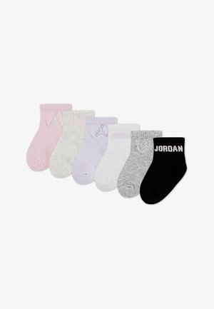 Jordan EVERYDAY 6 PACK UNISEX - Zoknik - pink foam