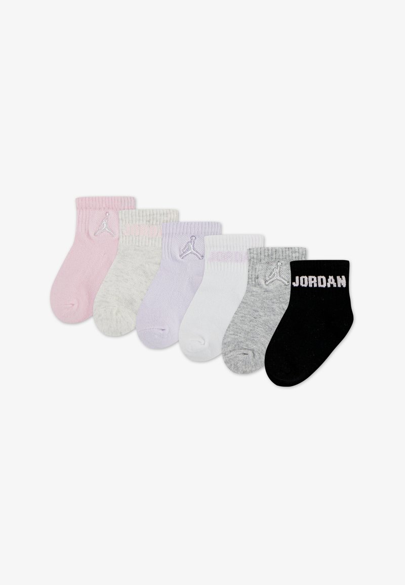 Jordan INFANT EVERYDAY 6 PACK UNISEX - Κάλτσες - pink foam