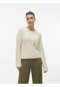 Vero Moda VMAWSOME LS O-NECK BOO - Kardiganas - birch