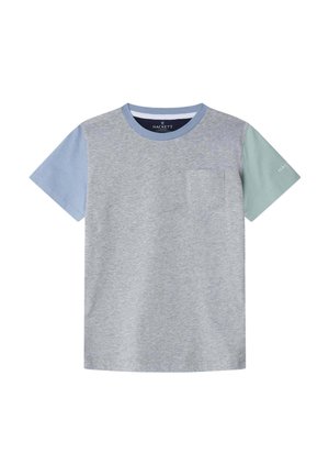 T-Shirt print - light grey marl