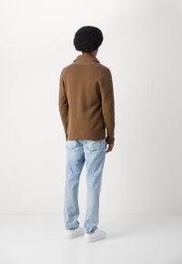 Lindbergh SHAWL COLLAR CARDIGAN - Kardiganas - brown