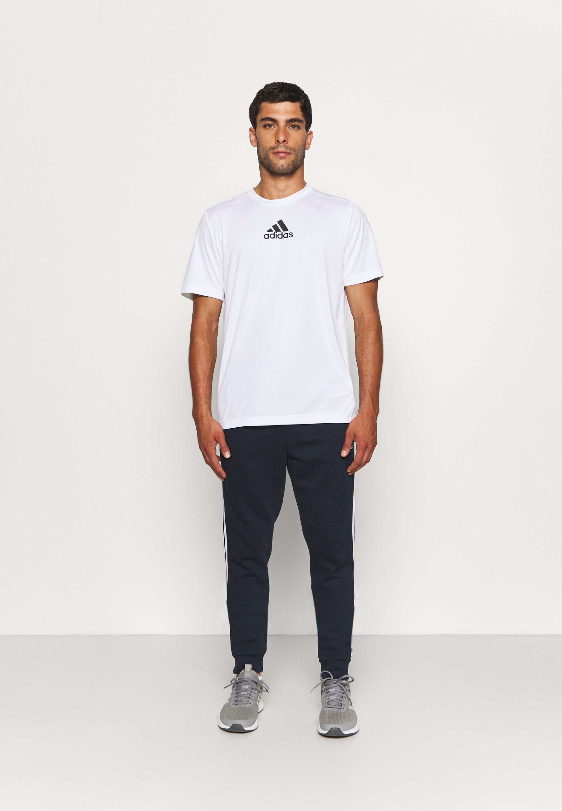 adidas Performance Pantaloni sportivi - legend ink/white/blu scuro - Zalando .it