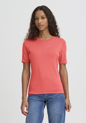 IHLULS O-NECK SS - Tricou basic - teaberry