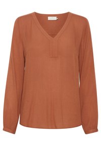 Kaffe Camicetta - mottled brown