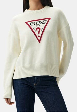 Strickpullover - white