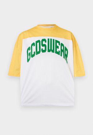 LABEL SUNSET - T-shirt imprimé - mimosa/white