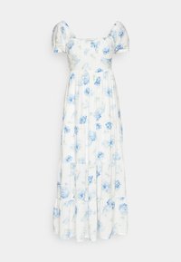 Hollister Co. RUCHED BUST MAXI  - Maxi šaty - river